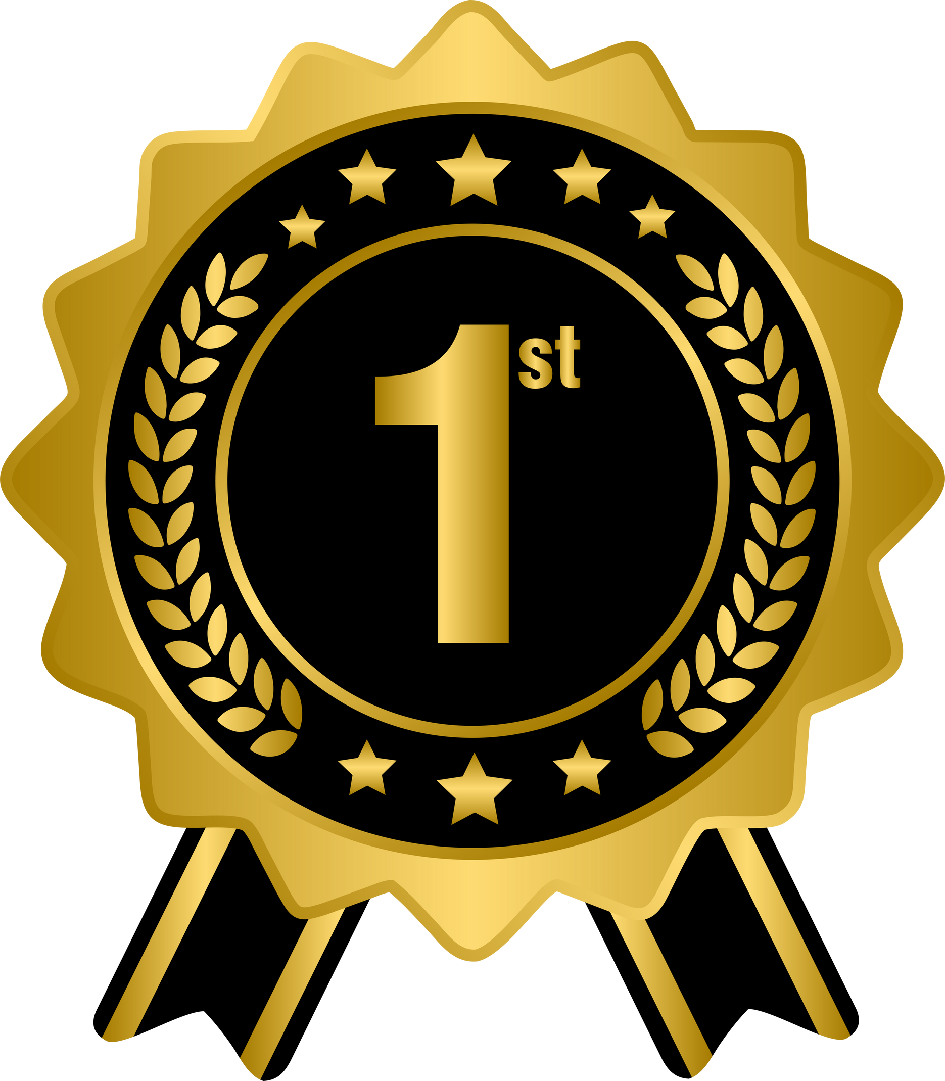 1st golden award medal